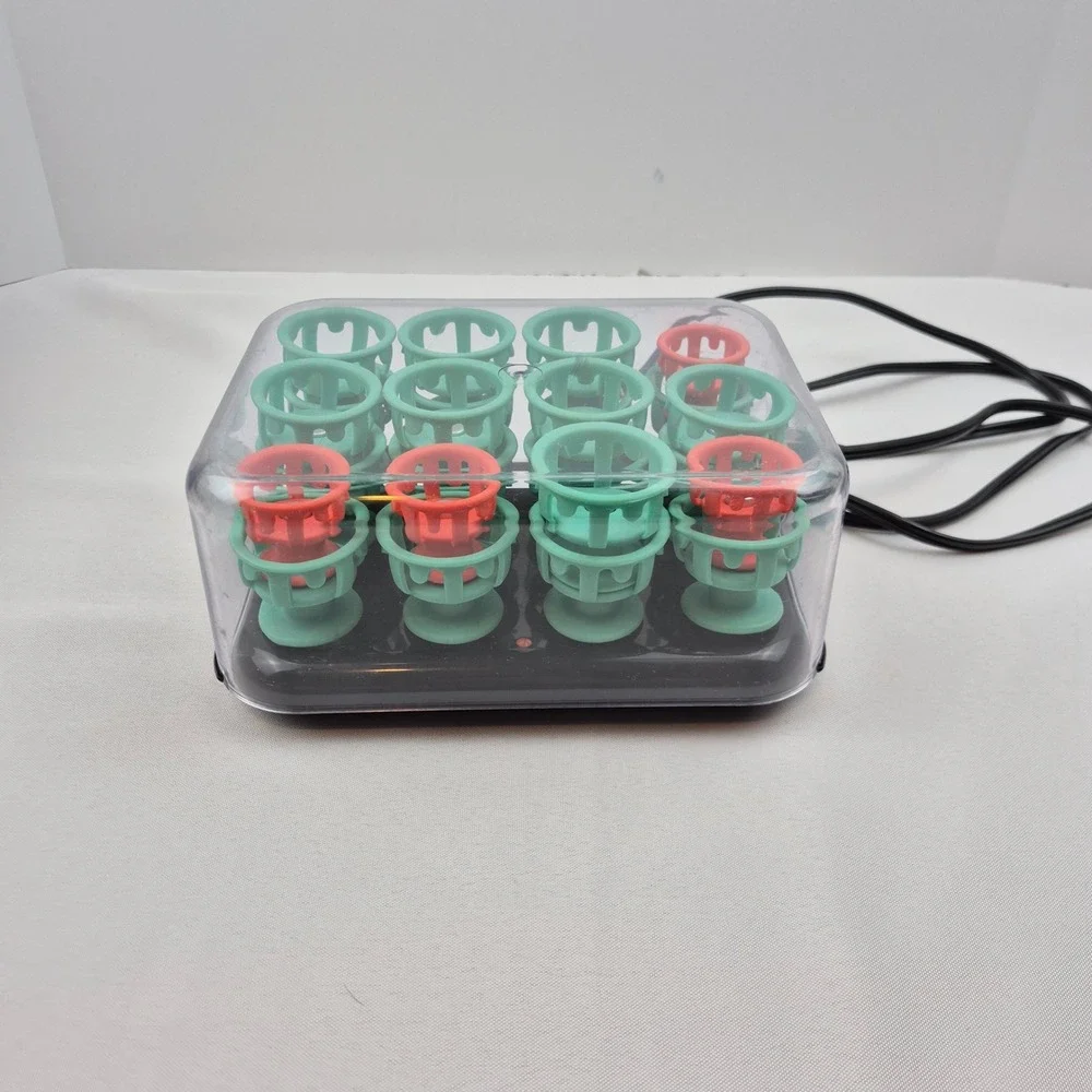 Clairol Lock n Roll Vintage 1989 Heated Hair Stylers Model BT-1 Retro 80s Box - Picture 10 of 11